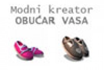 Modni kreator obućar Vasa