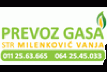 Prevoz i dostava gasa Vanja