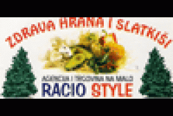 Zdrava hrana i slatkiši Racio Style