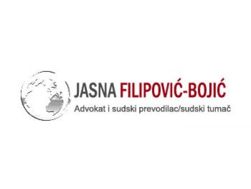 Sudski prevodilac Jasna Filipović – Bojić