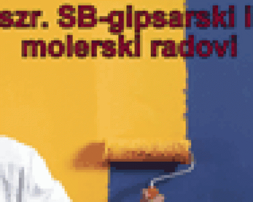 Gipsarski i molerski radovi SB Konjarnik