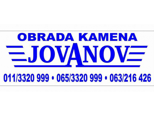 Obrada kamena i kamenorezac A. Jovanov