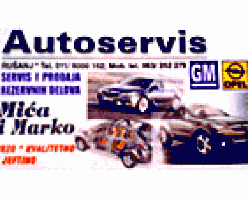 Auto servis Mića i Marko