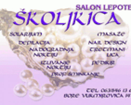 Kozmetički salon Školjkica