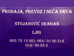 Prodaja, prevoz i seča drva i uglja Dragan