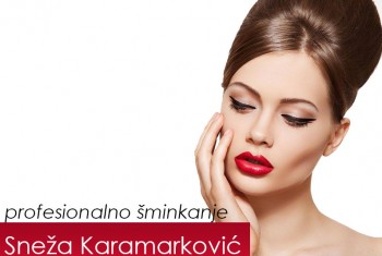 Profesionalno šminkanje Sneža Karamarković