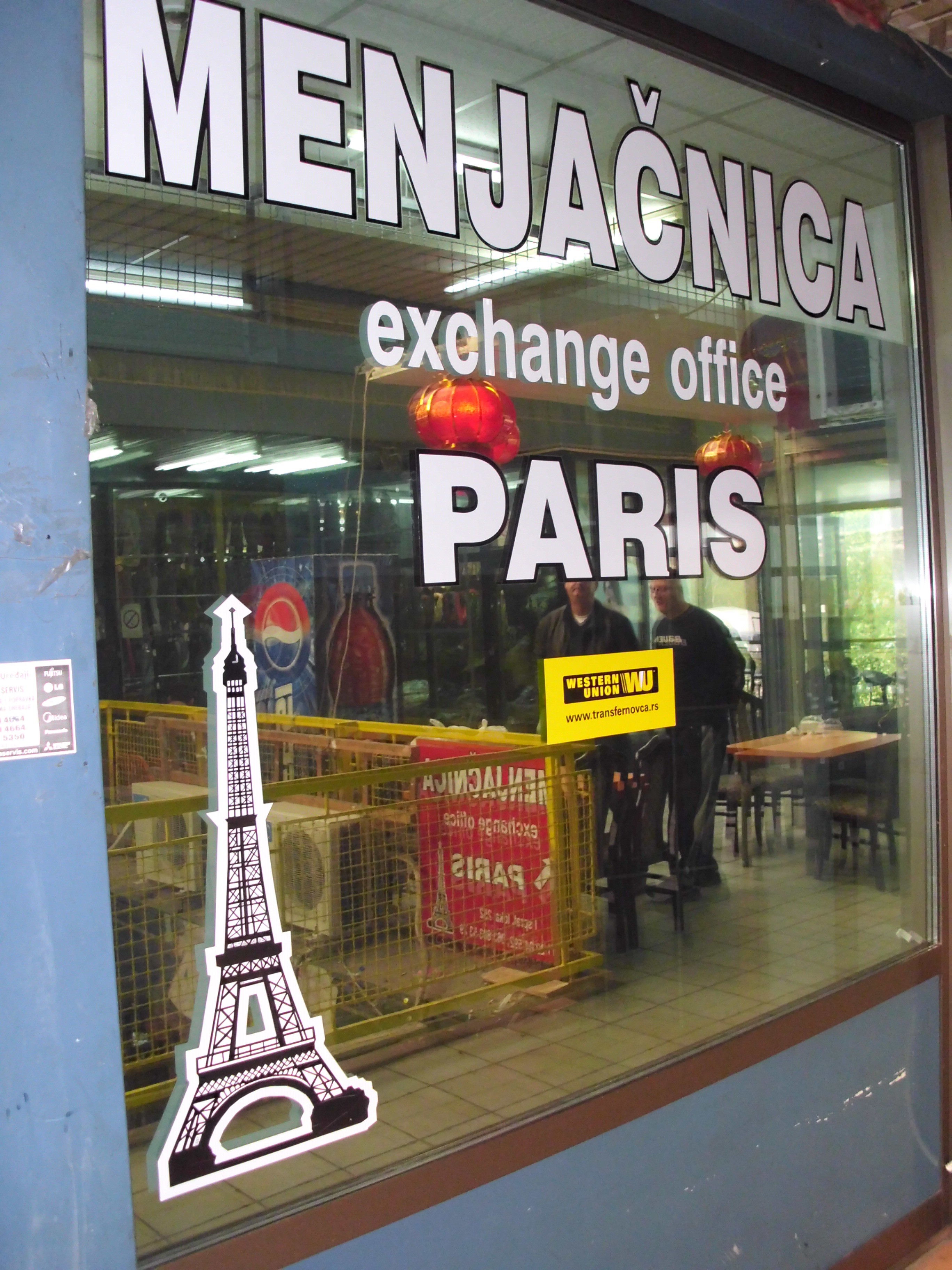 Menjačnica Pariz